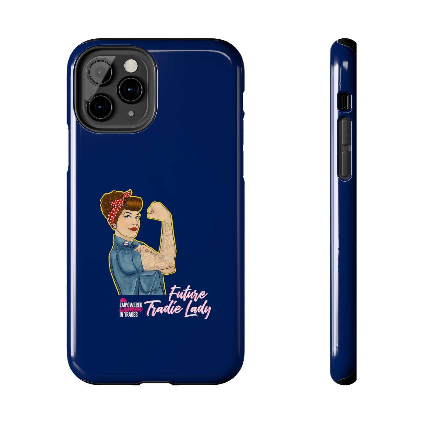 Future Tradie Lady Tough Phone Cases