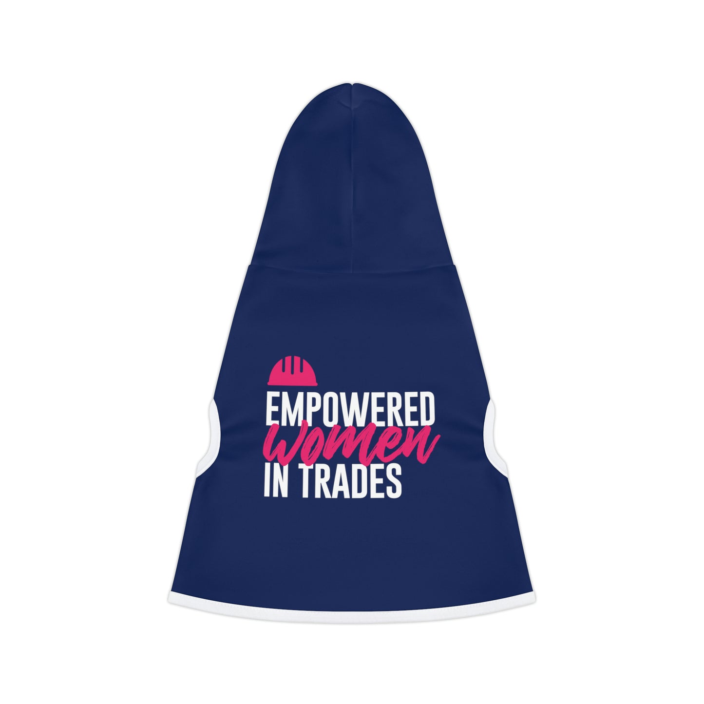 Empowered Navy Pawsome Pet Hoodie