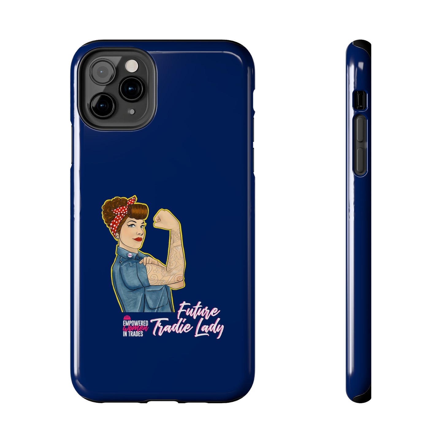 Future Tradie Lady Tough Phone Cases