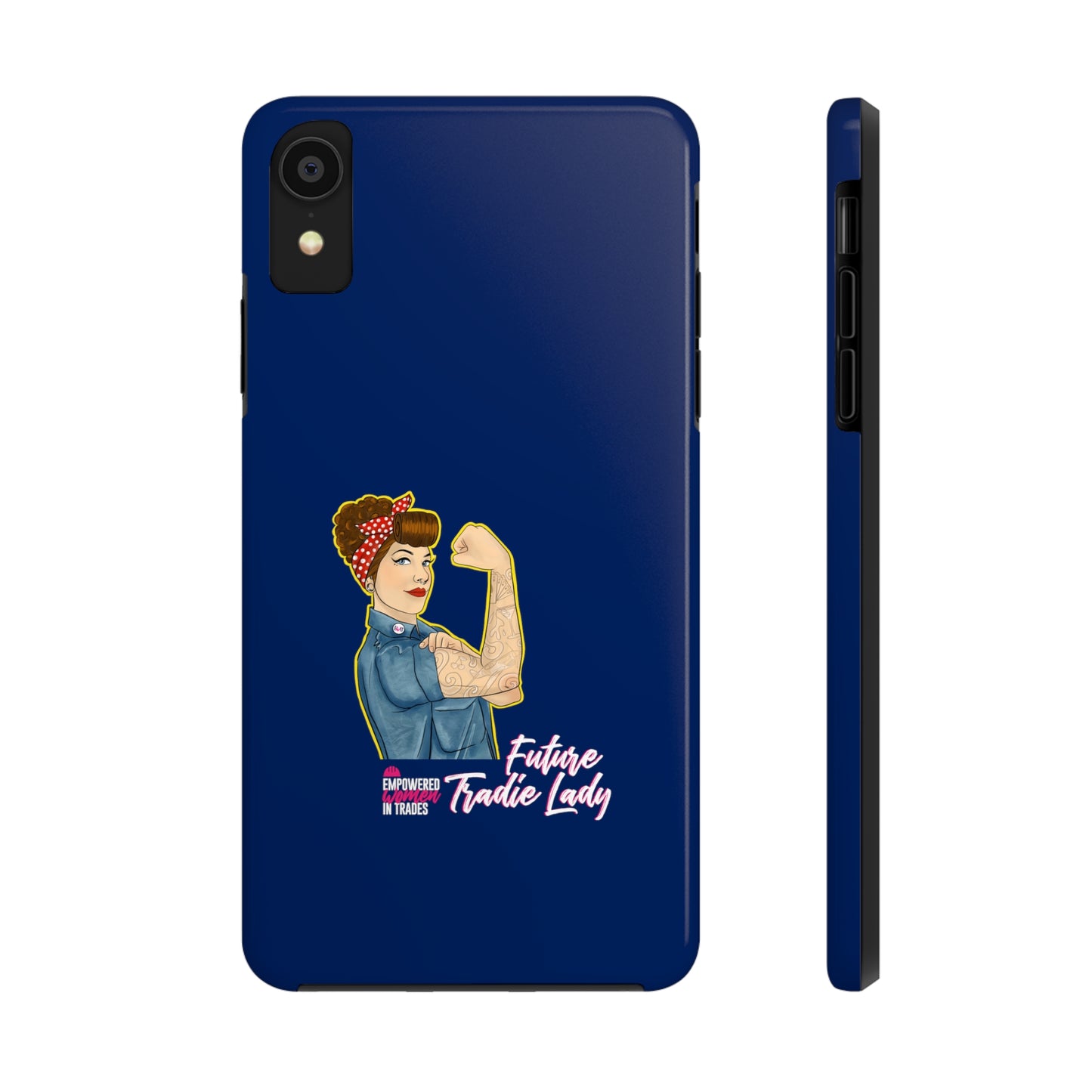 Future Tradie Lady Tough Phone Cases