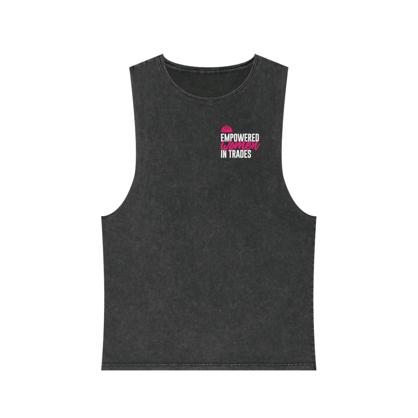 'Tradie Lady' Black Tank Top