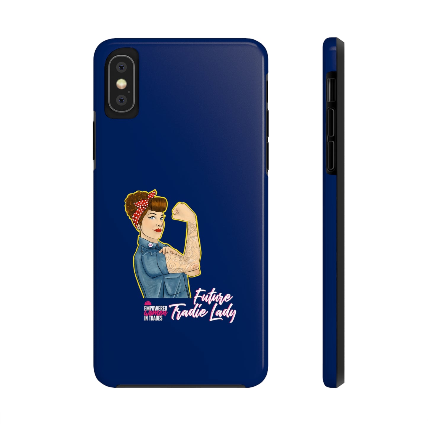Future Tradie Lady Tough Phone Cases