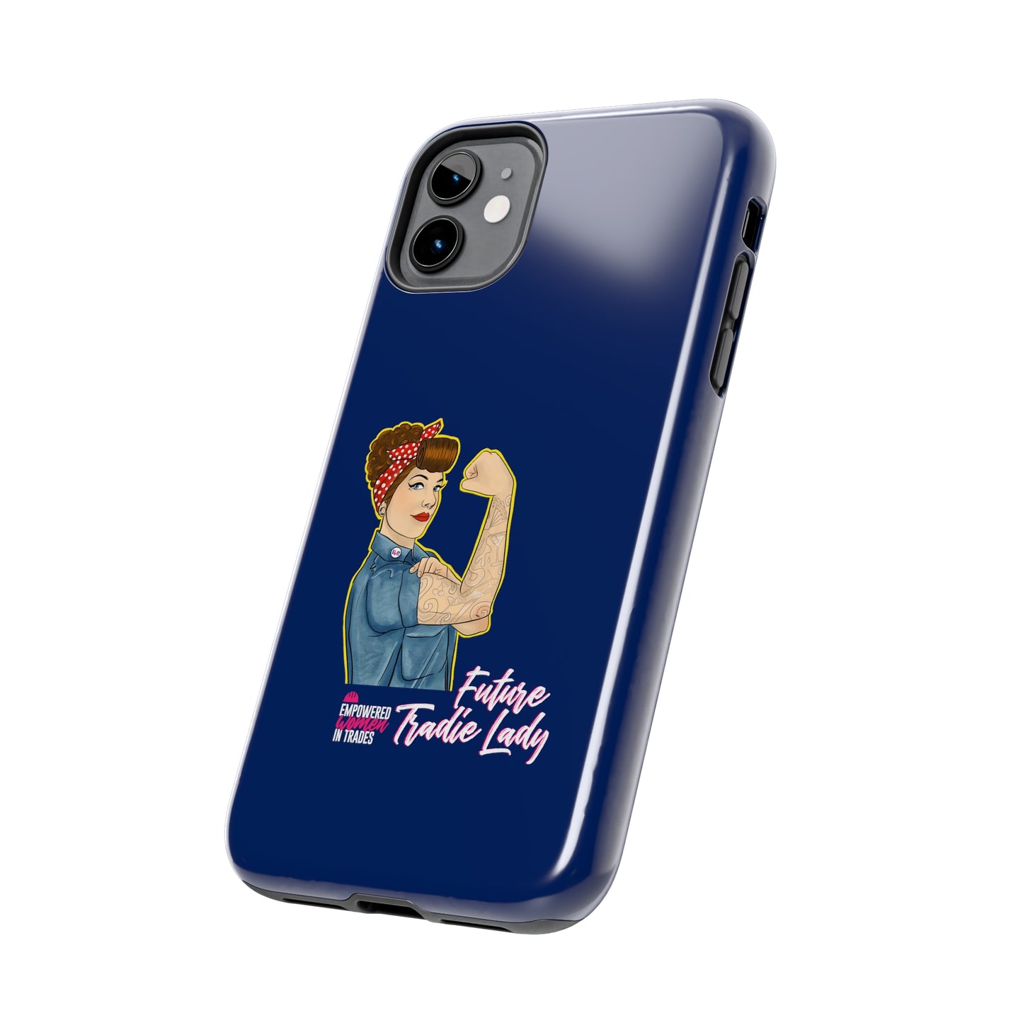 Future Tradie Lady Tough Phone Cases