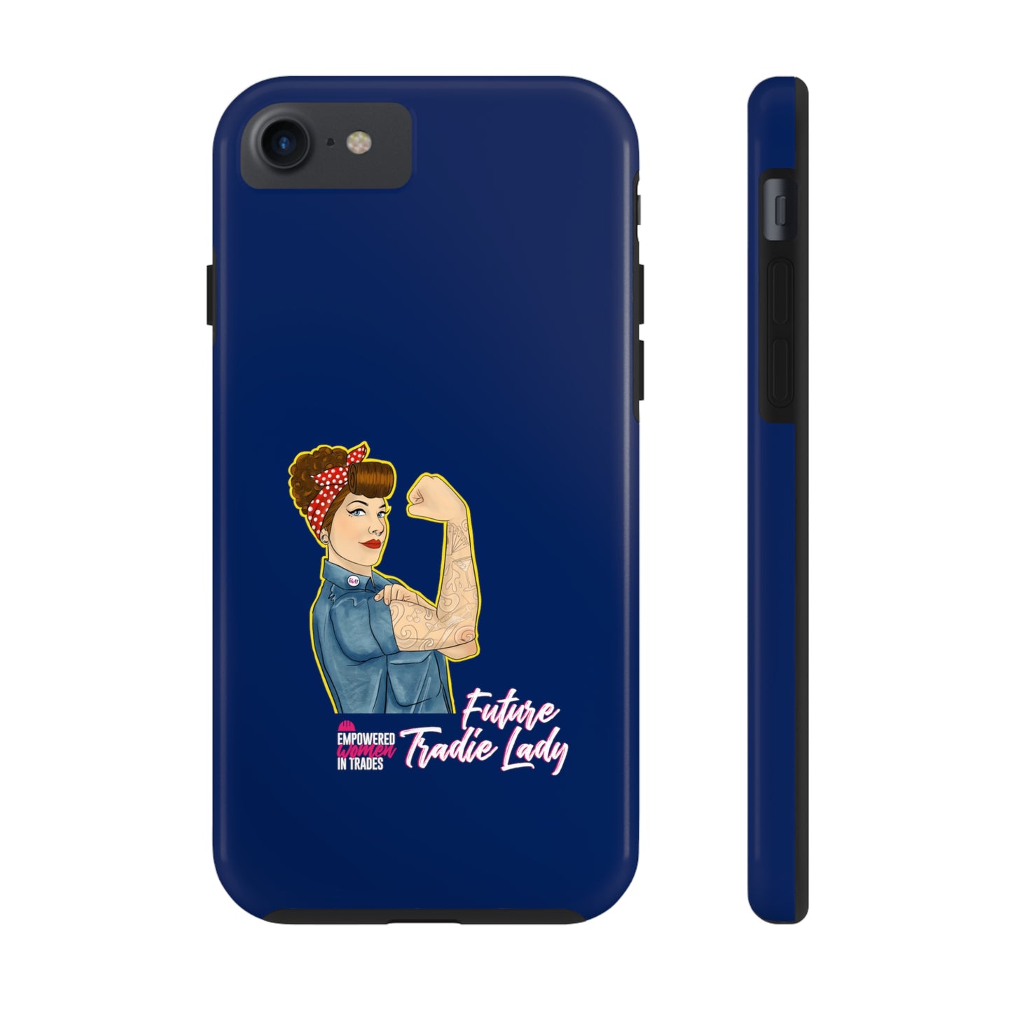 Future Tradie Lady Tough Phone Cases