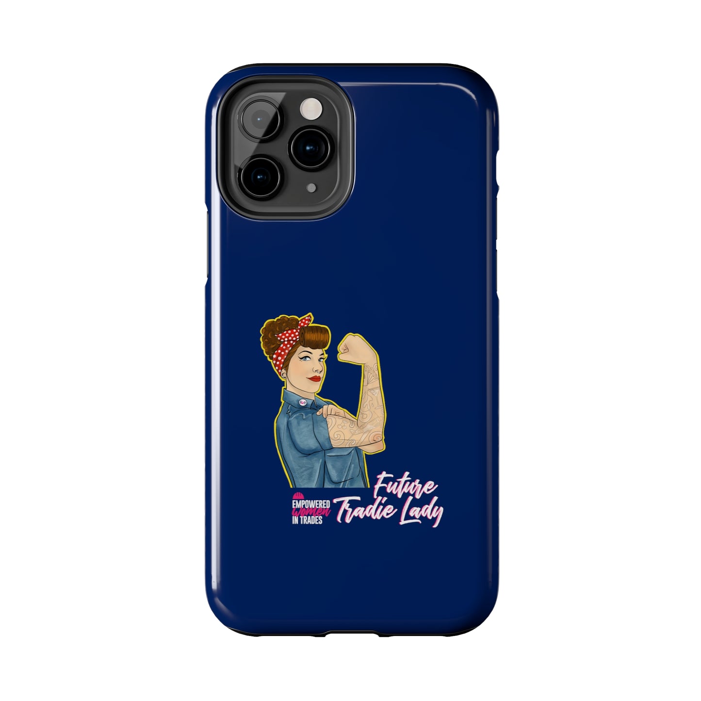 Future Tradie Lady Tough Phone Cases