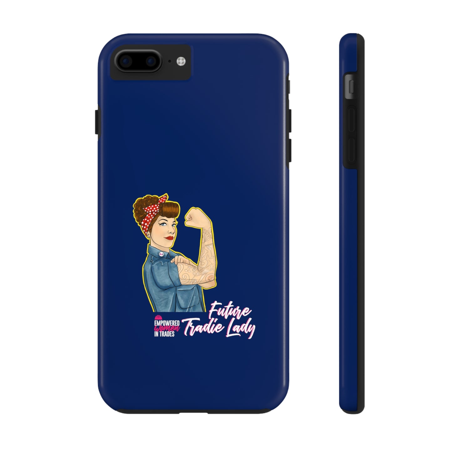 Future Tradie Lady Tough Phone Cases