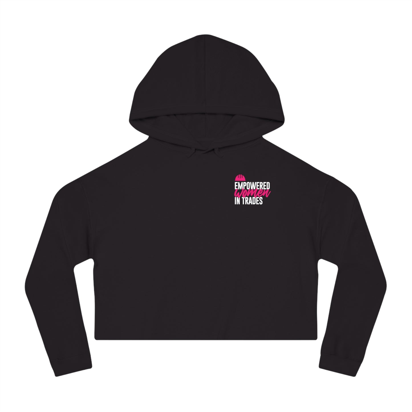 'Tradie Lady' Cropped Hoodie