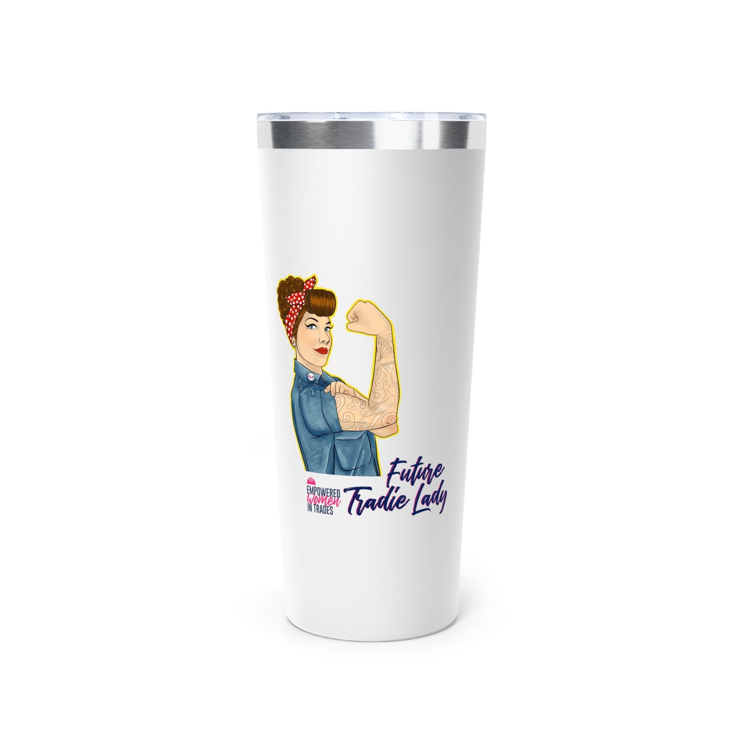 Future Tradie Lady Coffee Travel Mug