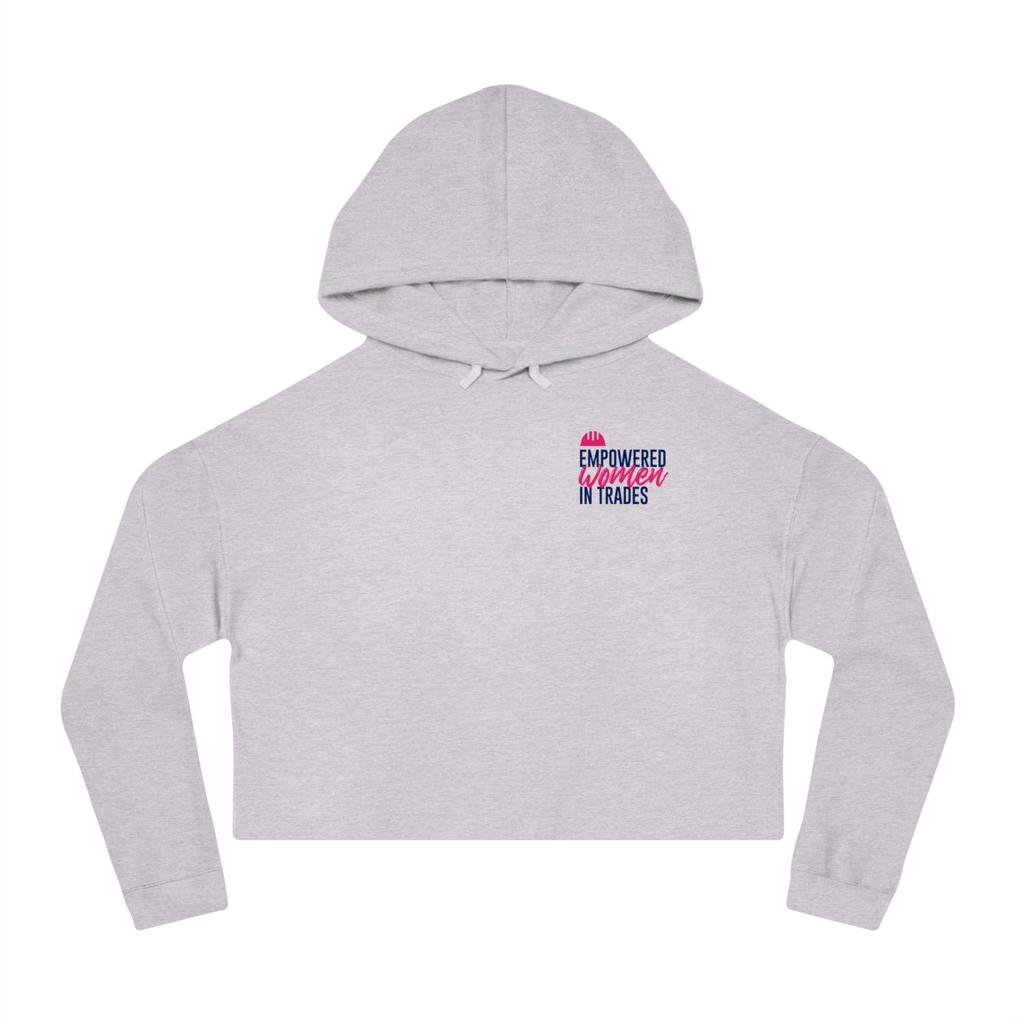 'Tradie Lady' Cropped Hoodie