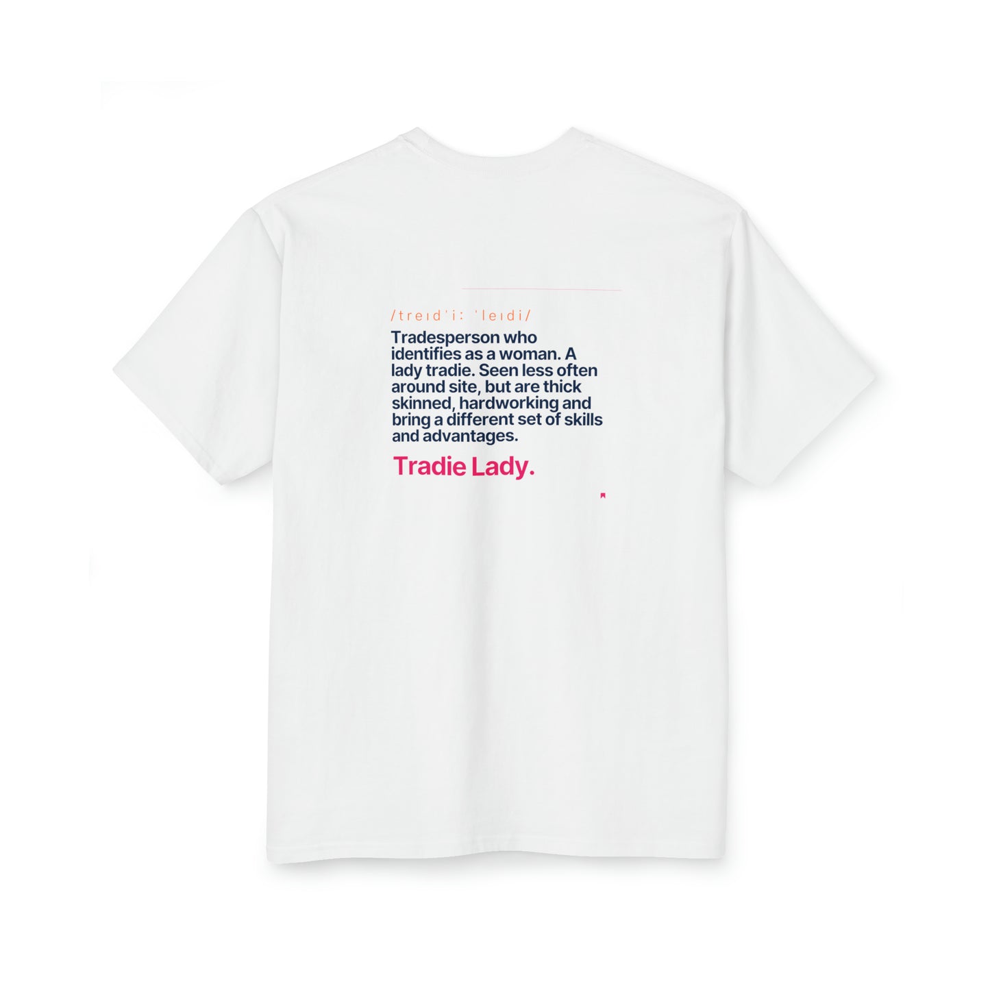 'Tradie Lady' Tall T-Shirt