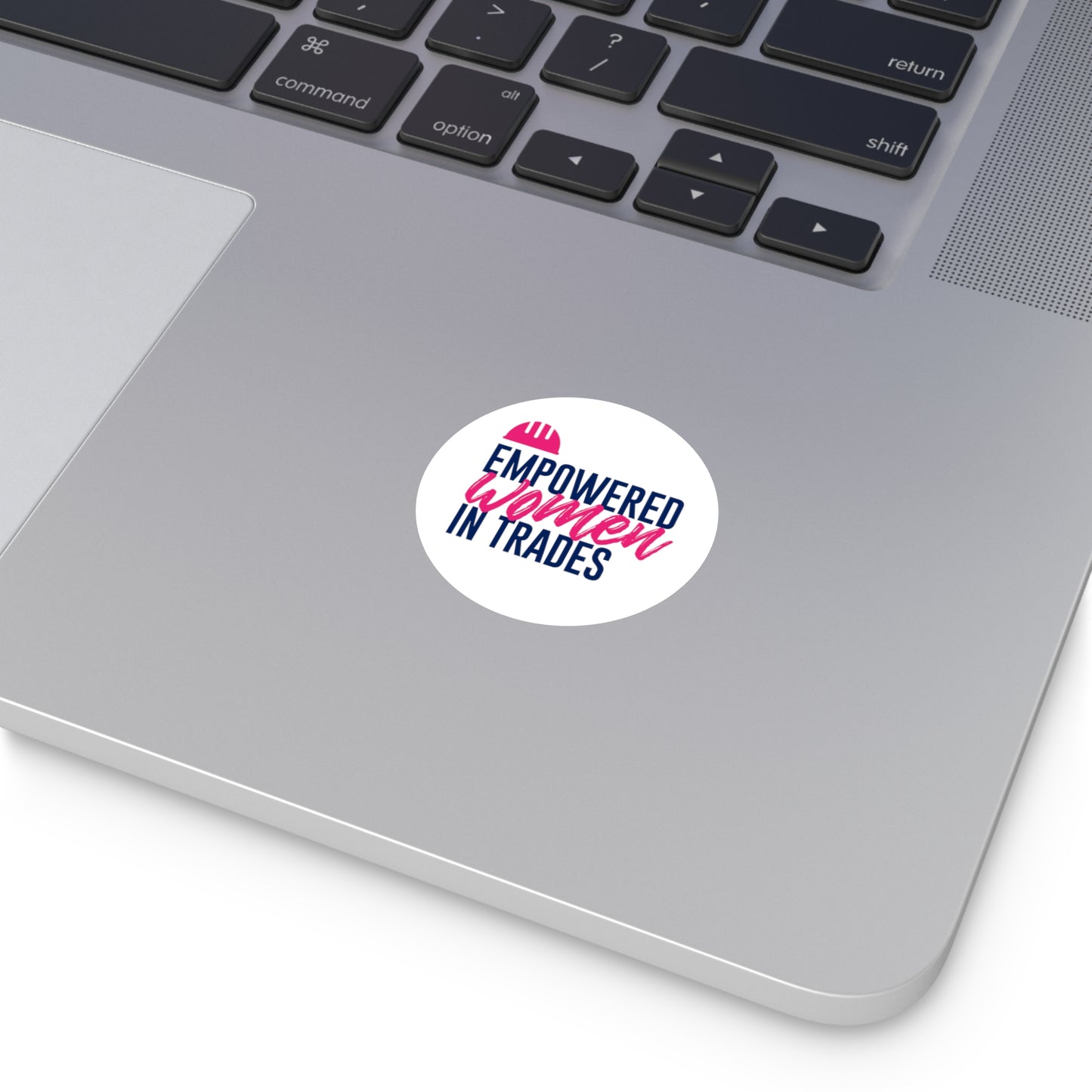 Empowered Round Vinyl Stickers