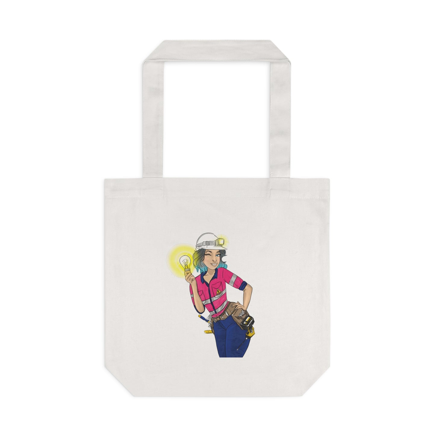 Sparky Cotton Tote Bag