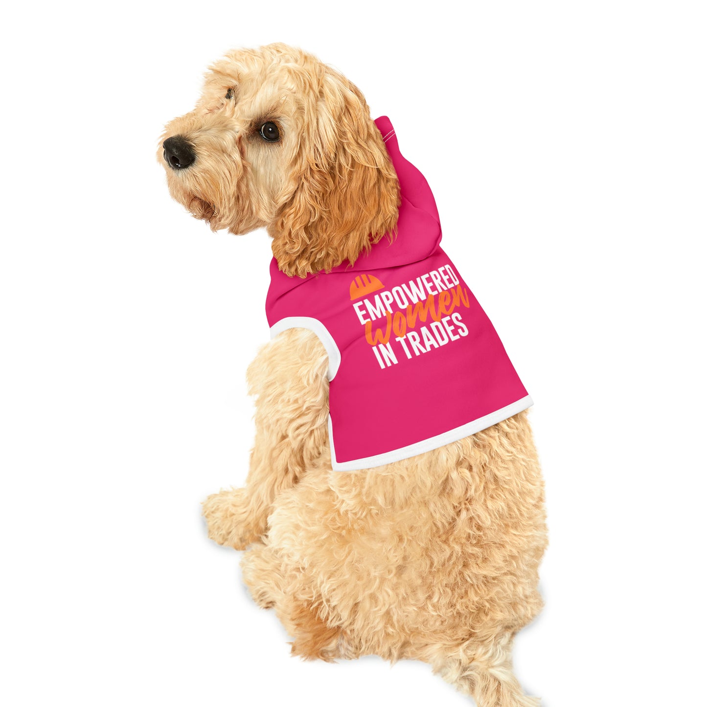 Empowered Pink Pawsome Pet Hoodie