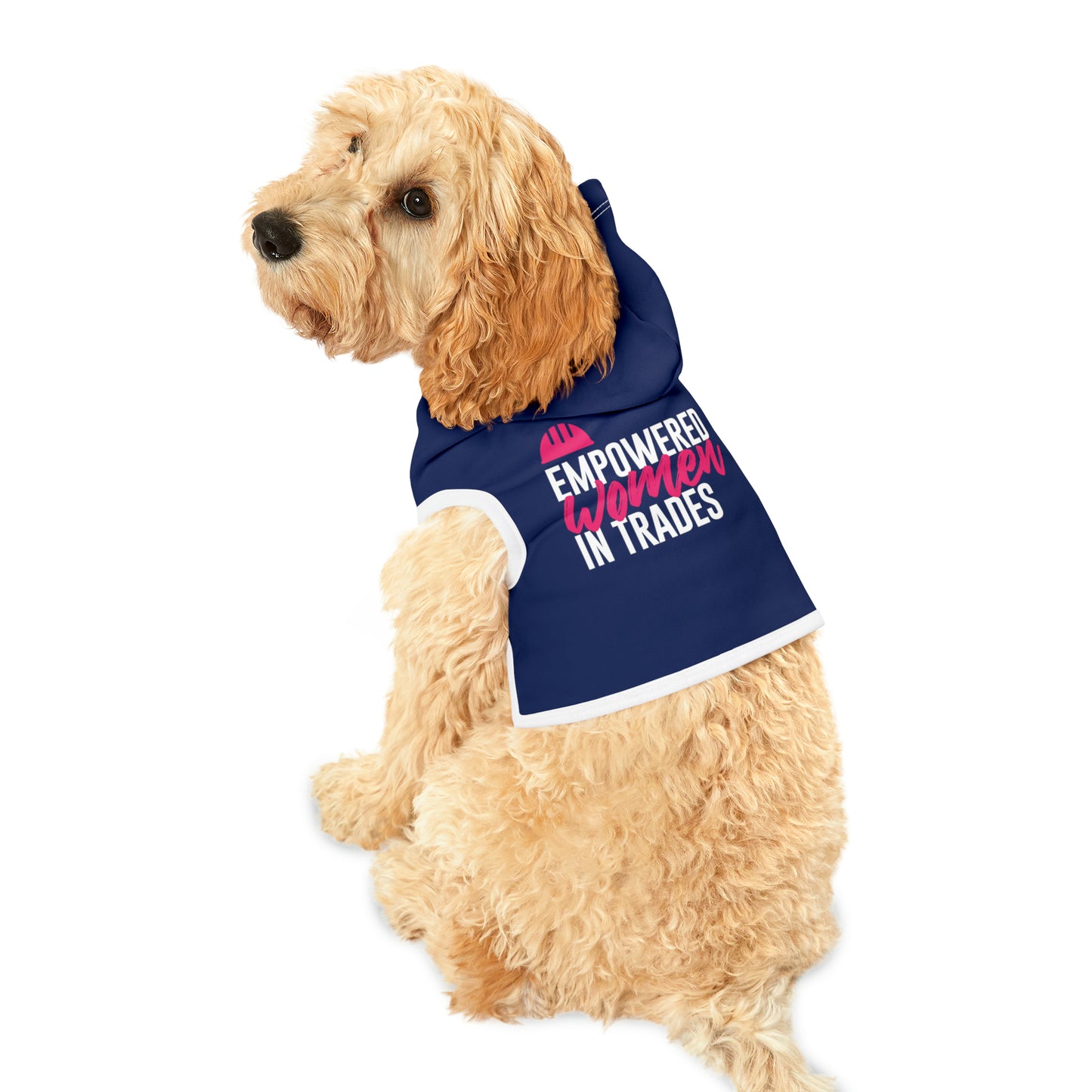 Empowered Navy Pawsome Pet Hoodie