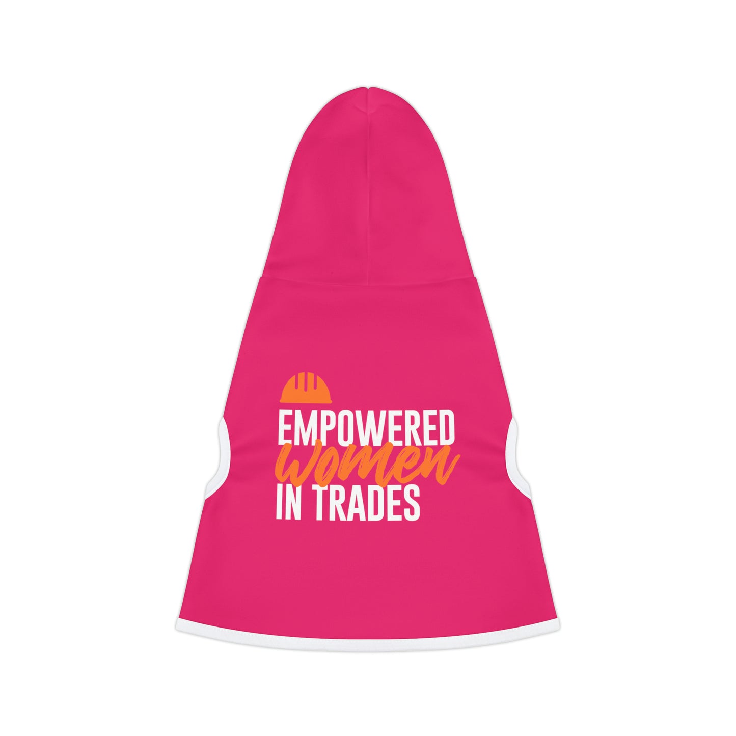 Empowered Pink Pawsome Pet Hoodie