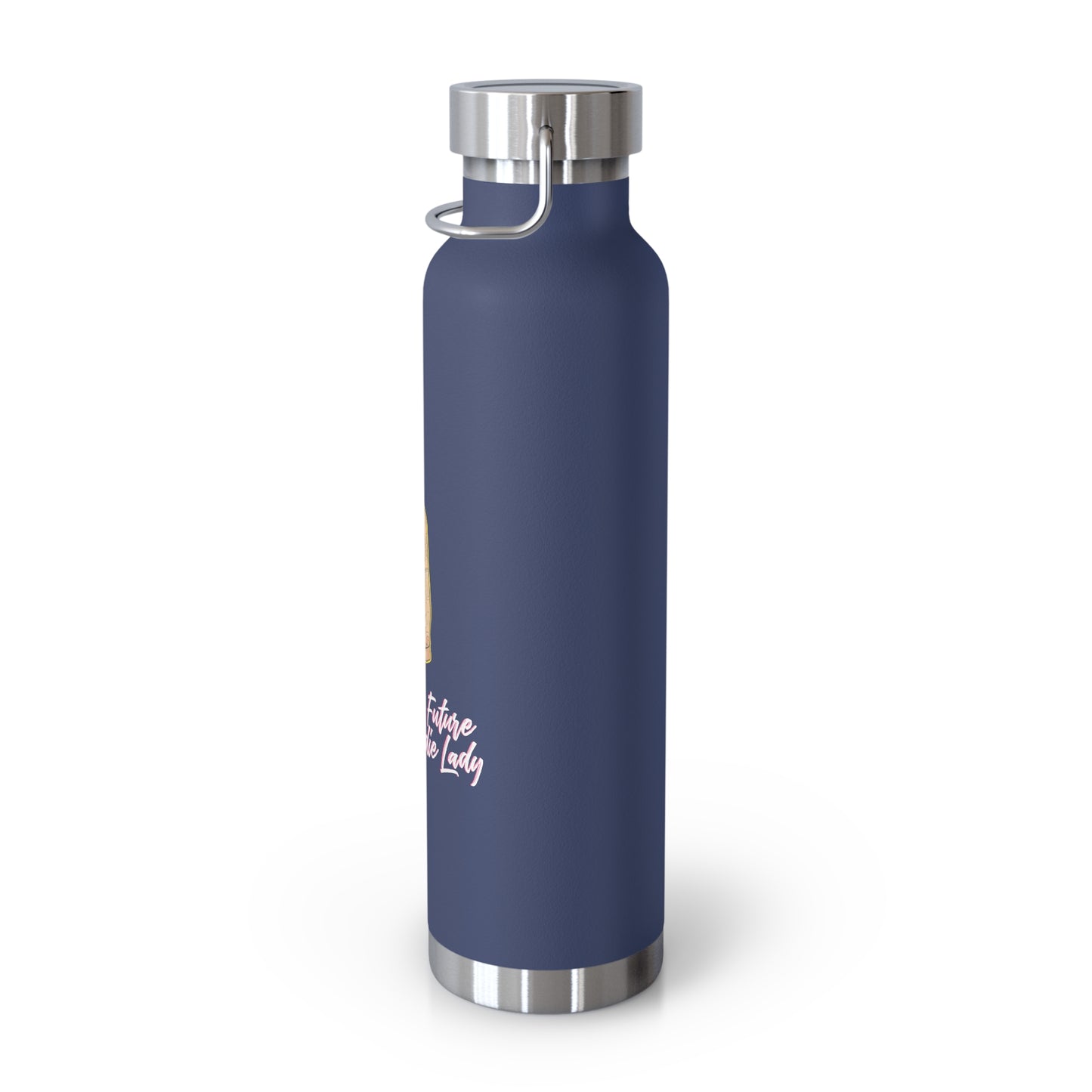 Future Tradie Lady Navy Insulated Bottle