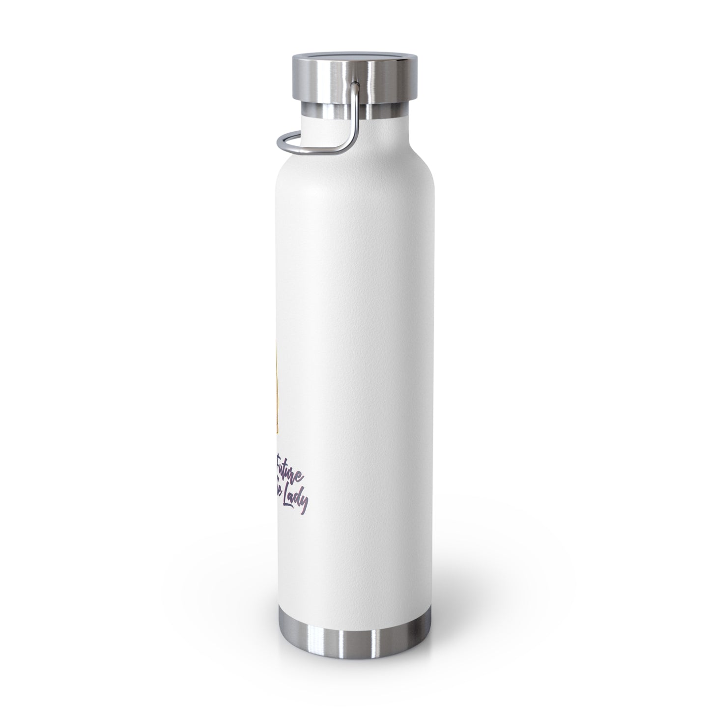 Future Tradie Lady Insulated Bottle White