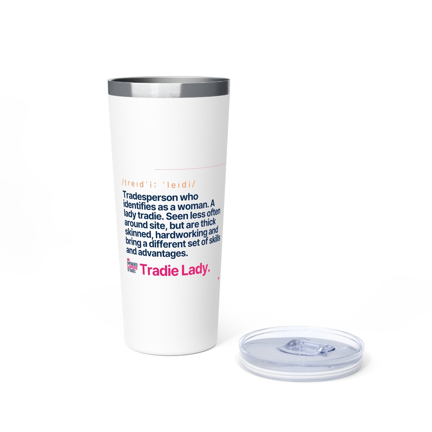 'Tradie Lady' Coffee Travel Mug