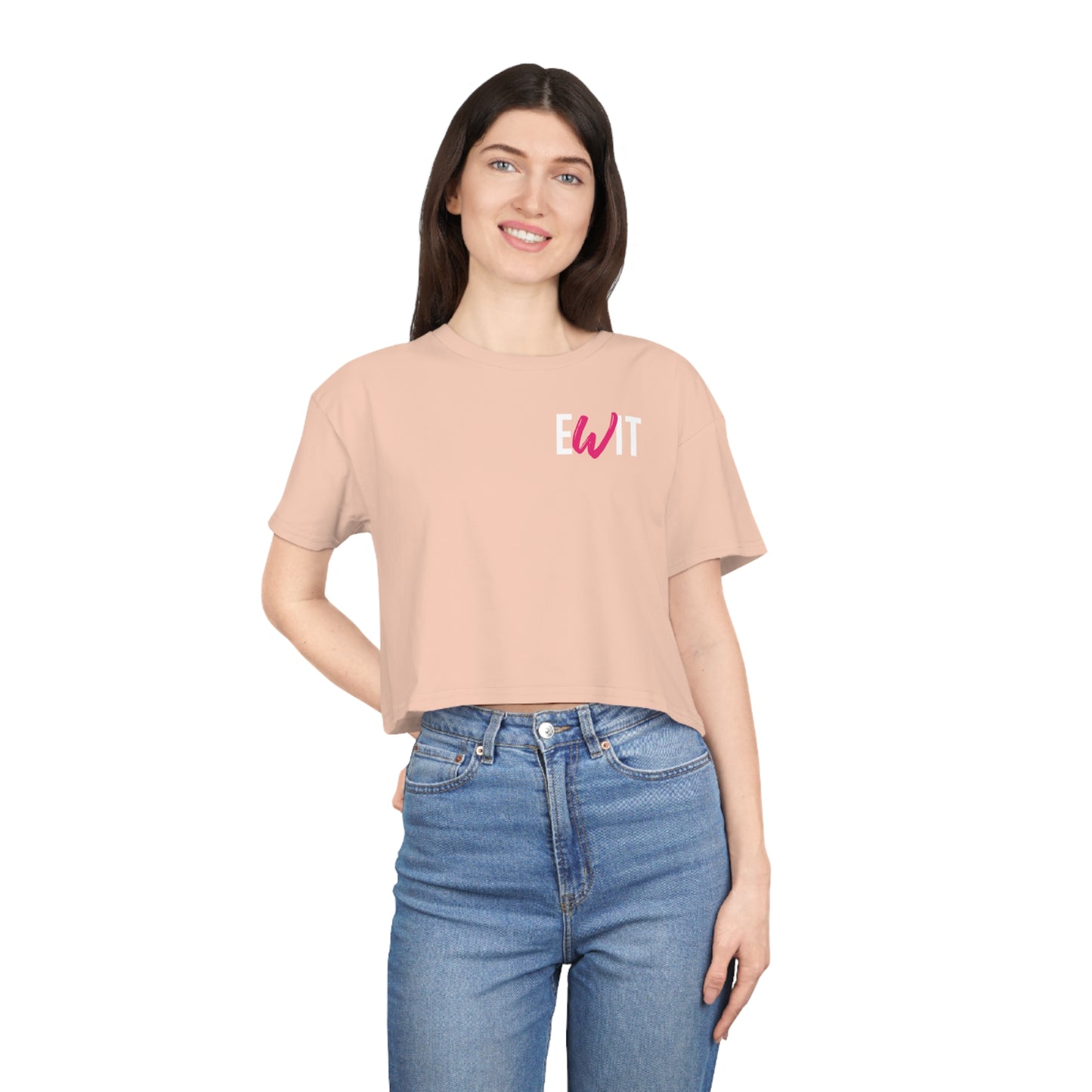 Tradie Ladies Crop Tee